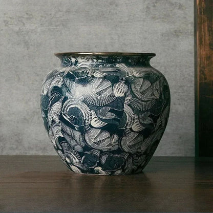 Shuyu Retro Floral Vase