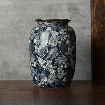 Shuyu Retro Floral Vase