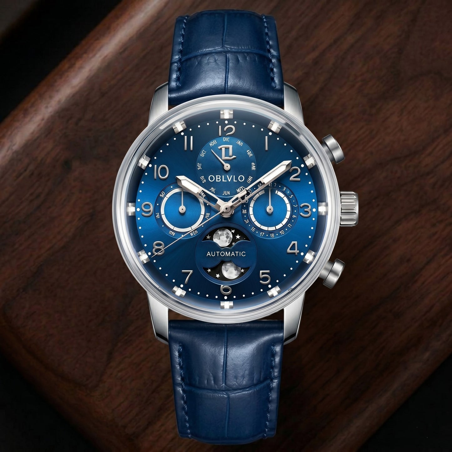 SAPPHIRE MOONPHASE WATCH