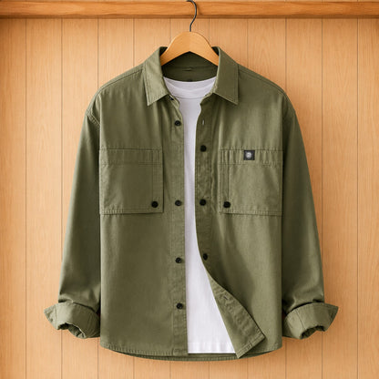 CHEST POCKET CASUAL SHIRT