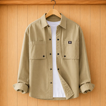 CHEST POCKET CASUAL SHIRT