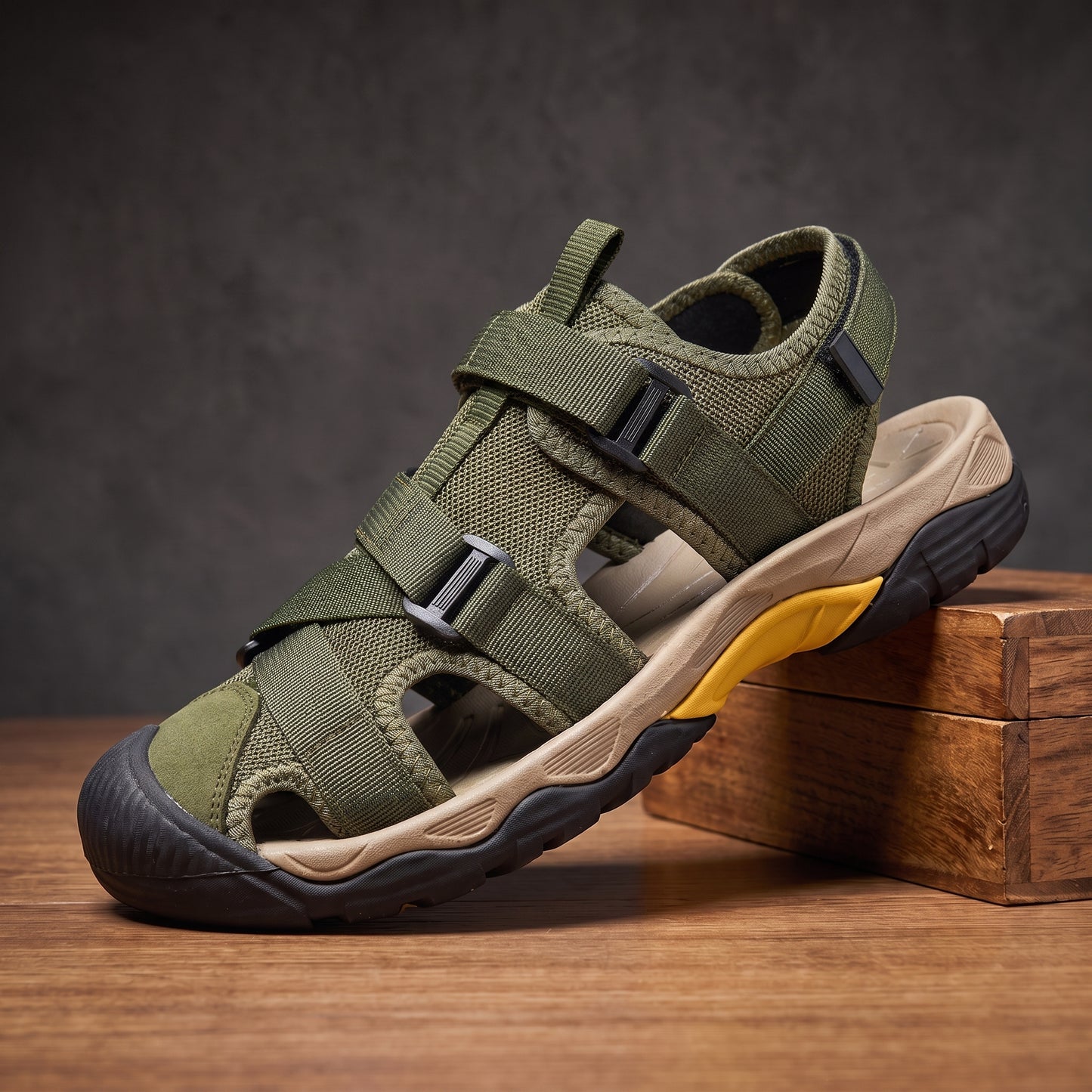 CLOSED TOE HIKING SANDALS