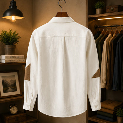 CONTRAST PANEL SHIRT