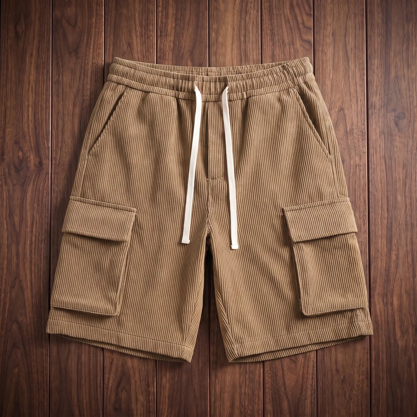 CORDUROY LOOSE SHORTS