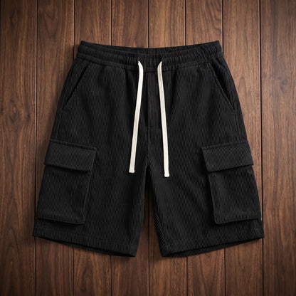 CORDUROY LOOSE SHORTS