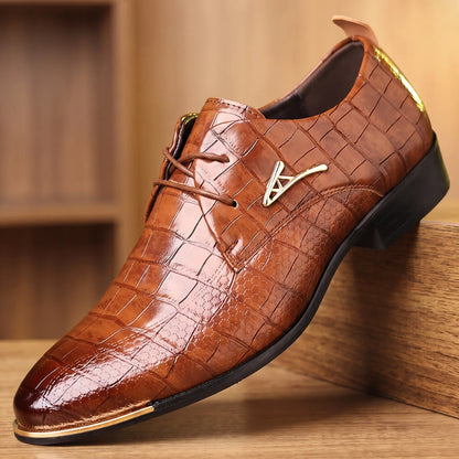 CROC EMBOSSED SHOES