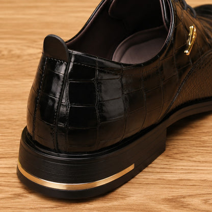 CROC EMBOSSED SHOES