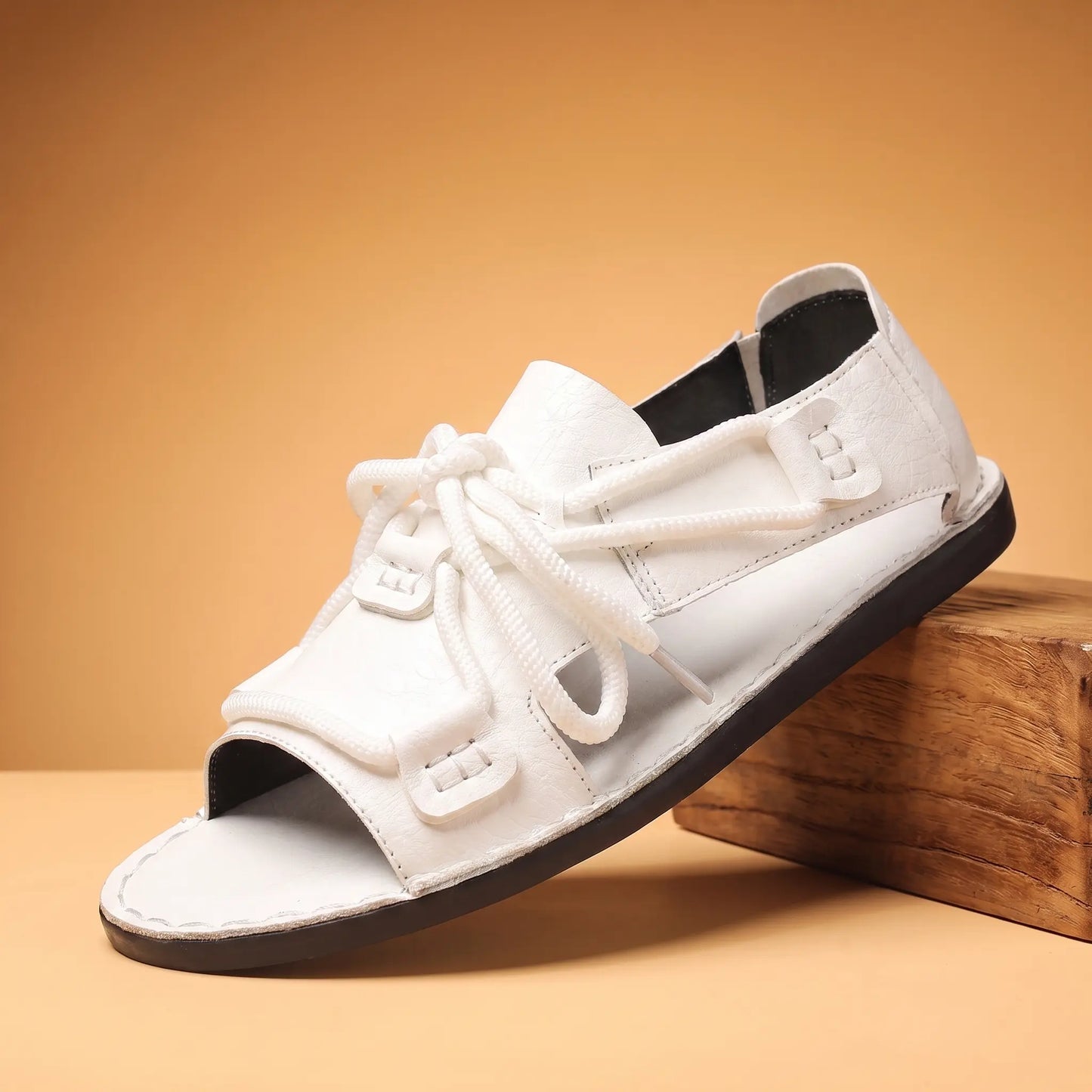 CROSS LACE SUMMER SANDALS