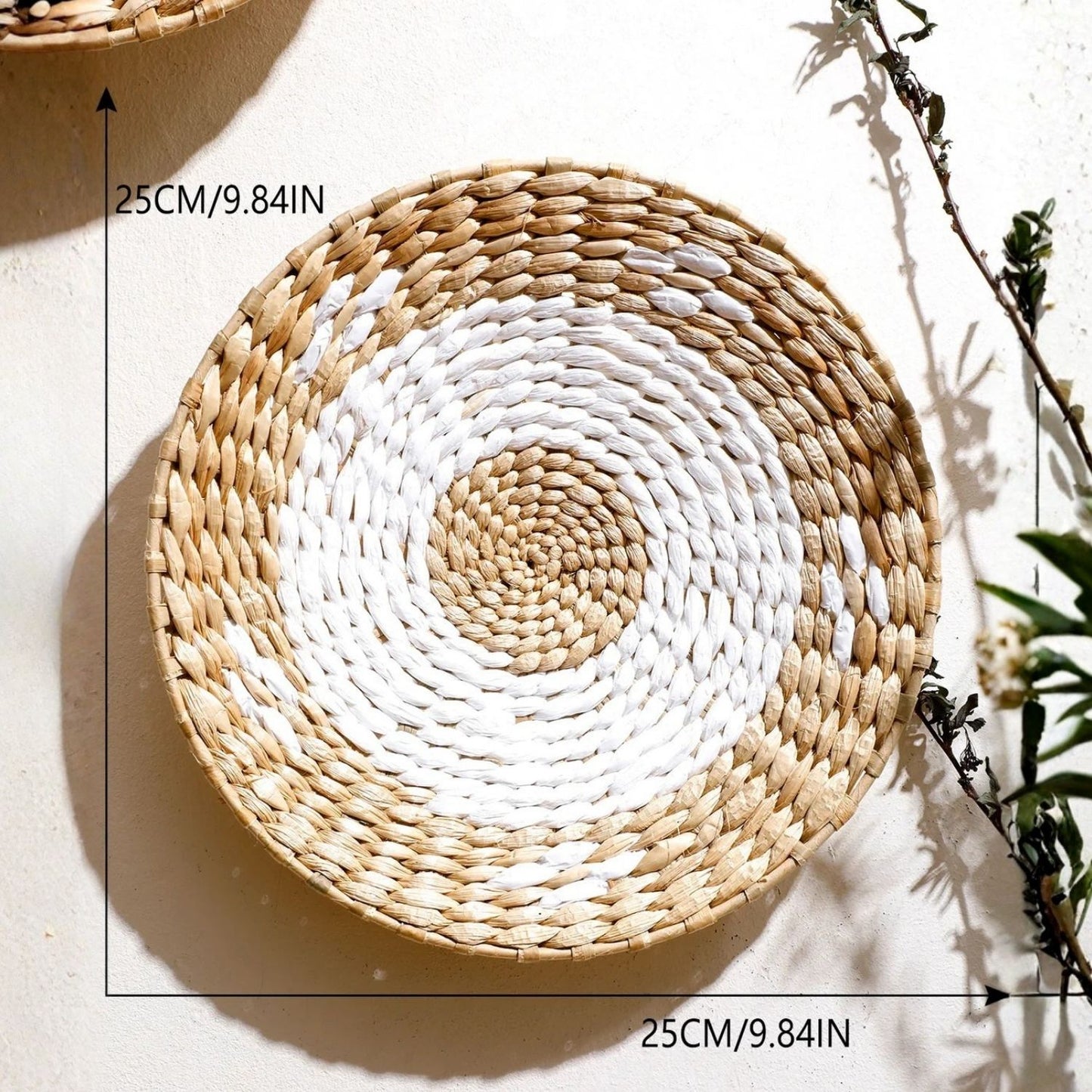 Solara 6-Piece Seagrass Wall Decor