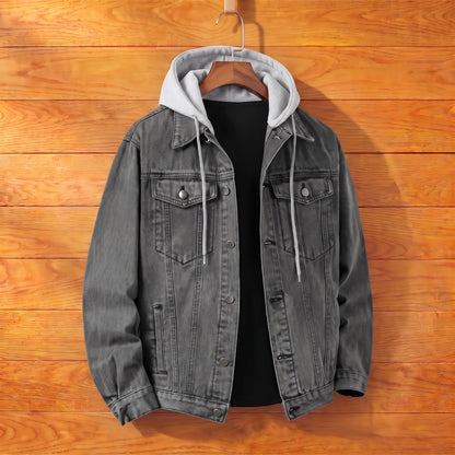 DETACHABLE HOOD JACKET