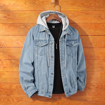 DETACHABLE HOOD JACKET