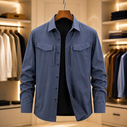 DOUBLE POCKET TACTICAL SHIRT