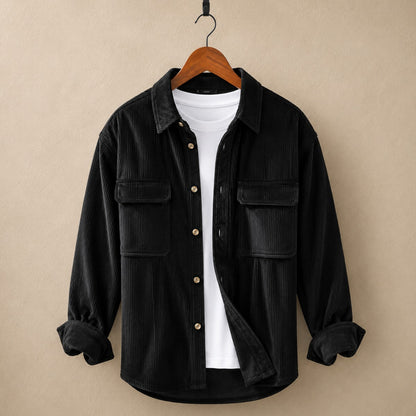 DUAL POCKET CORDUROY SHIRT