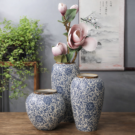 Harmony Bloom Ceramic Vase