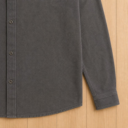 FLAP POCKET COTTON SHIRT