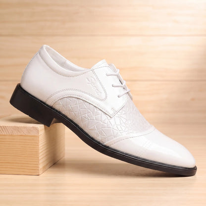 GLOSSY DERBY SHOES