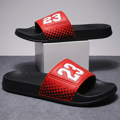 SPORTY SLIDE SLIPPERS