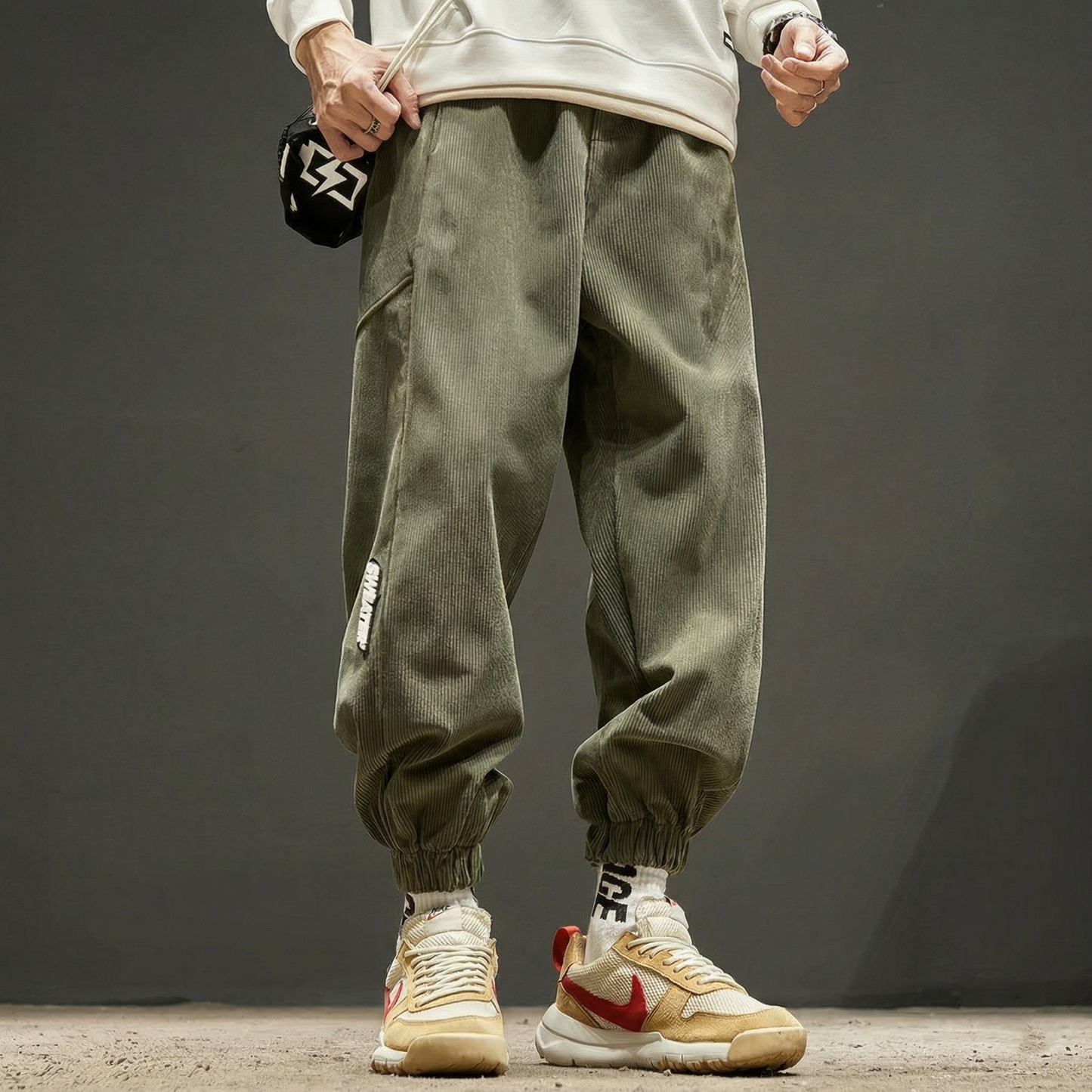 CORDUROY JOGGER PANTS
