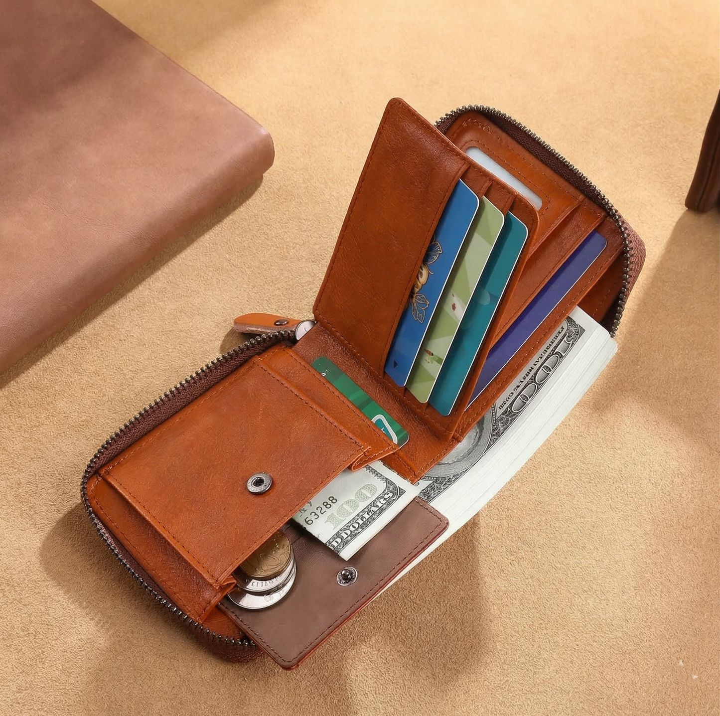 MULTIFUNCTION LEATHER WALLET