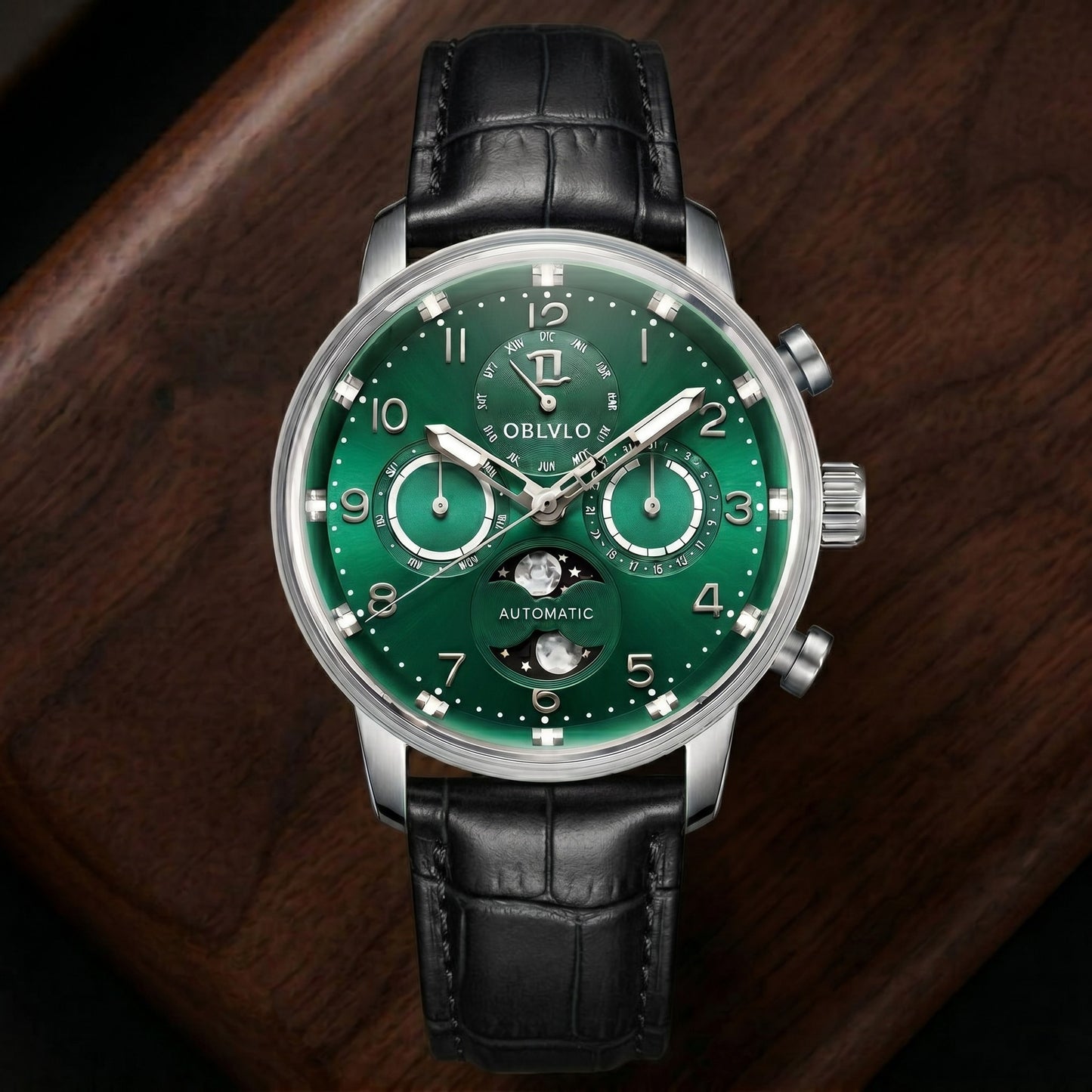 SAPPHIRE MOONPHASE WATCH
