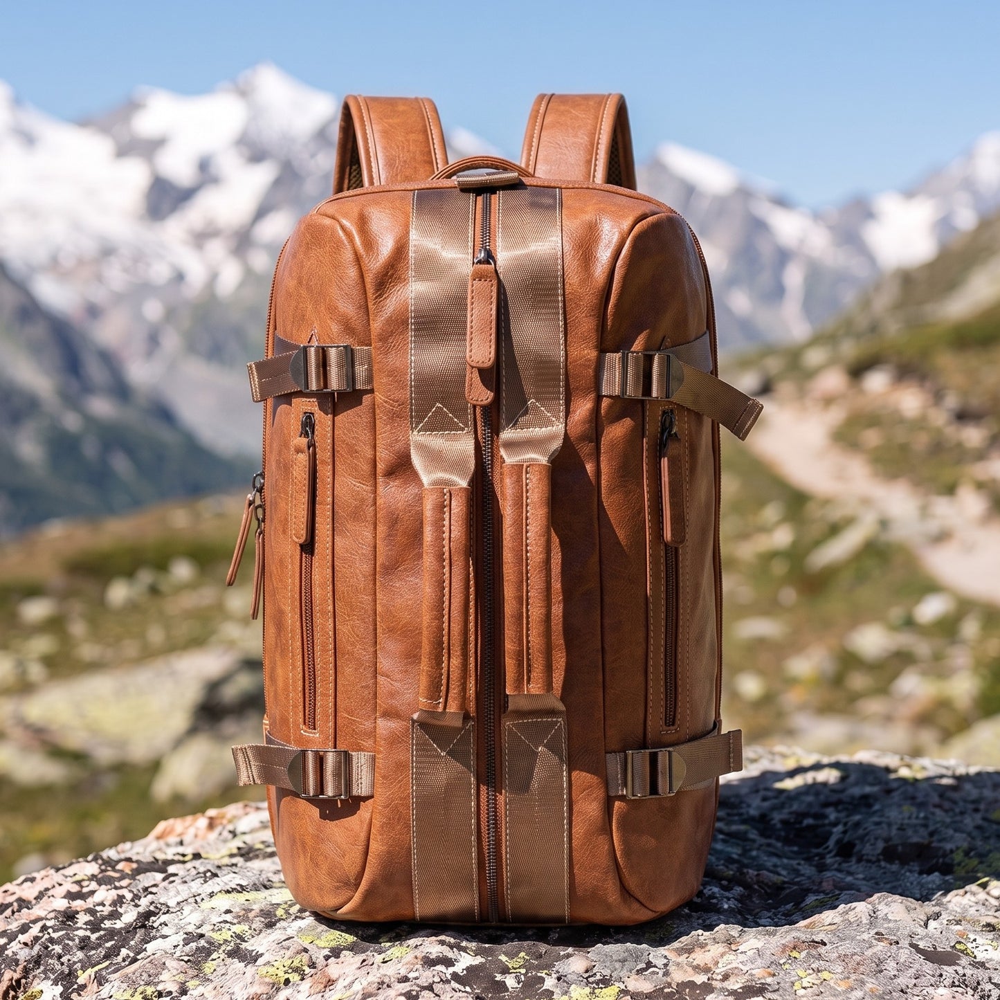 HIKER LEATHER TRAVEL PACK