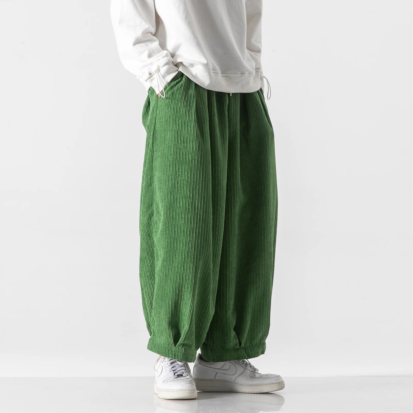 Kairo Wide-Leg Corduroy Trousers