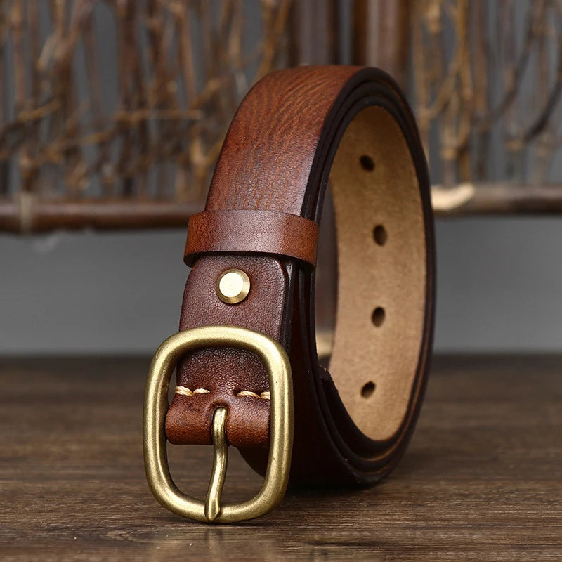 COPPER PIN BUCKLE BELT