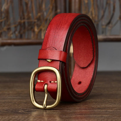 COPPER PIN BUCKLE BELT