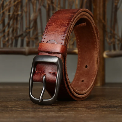 Rustic Leather Everyday Belt