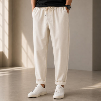 ITALIAN LINEN RELAXED FIT PANTS