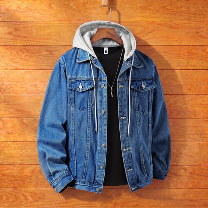 DETACHABLE HOOD JACKET