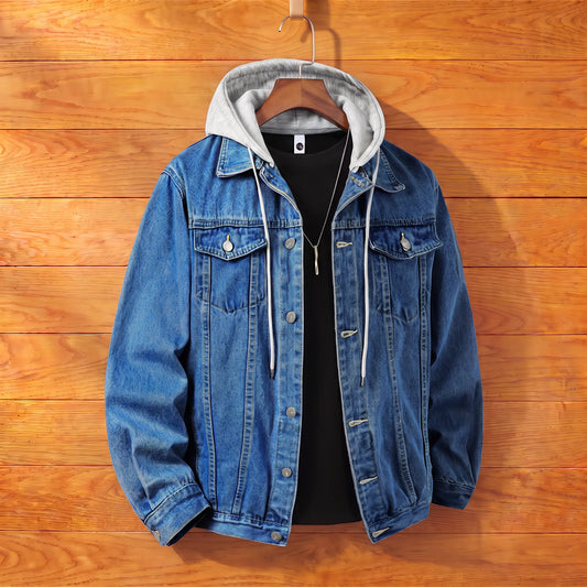DETACHABLE HOOD JACKET