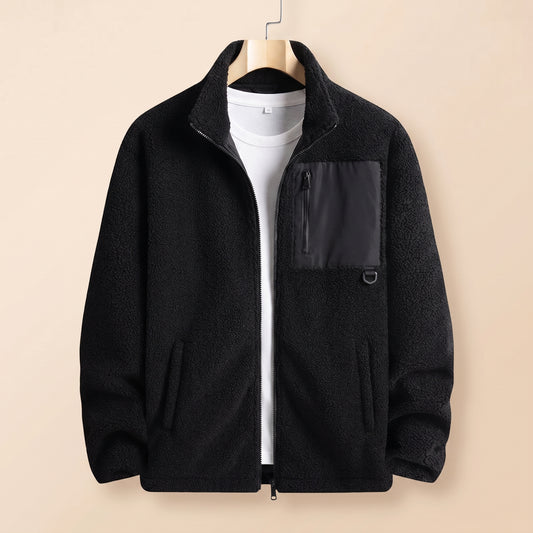 WARM ZIP FLEECE COAT