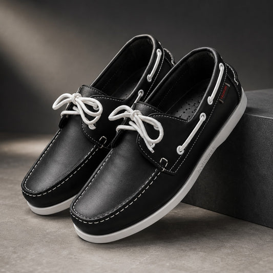 LACE-UP DECK SHOES