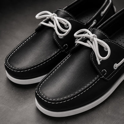 LACE-UP DECK SHOES