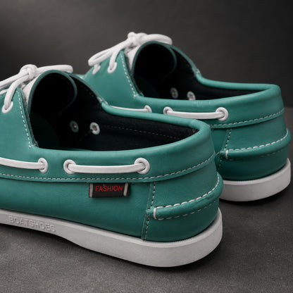 LACE-UP DECK SHOES