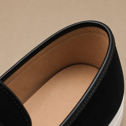 LIGHTWEIGHT SUEDE LOAFERS