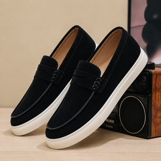 LIGHTWEIGHT SUEDE LOAFERS