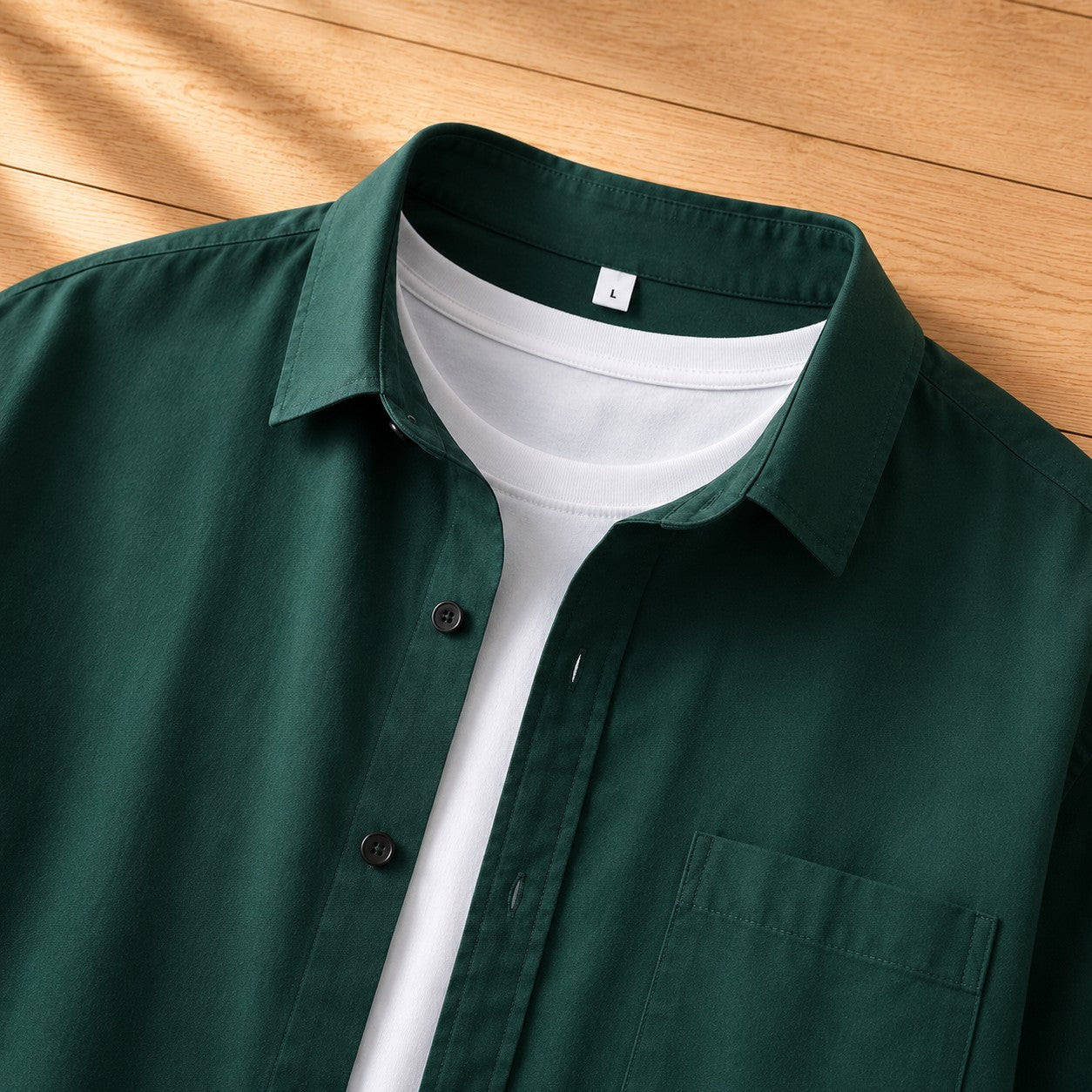 LONG SLEEVE LINEN SHIRT