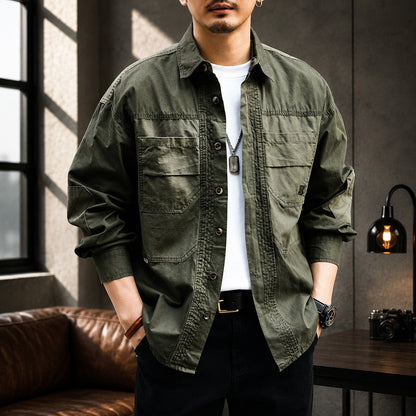 LOOSE FIT WORKWEAR OVERSHIRT