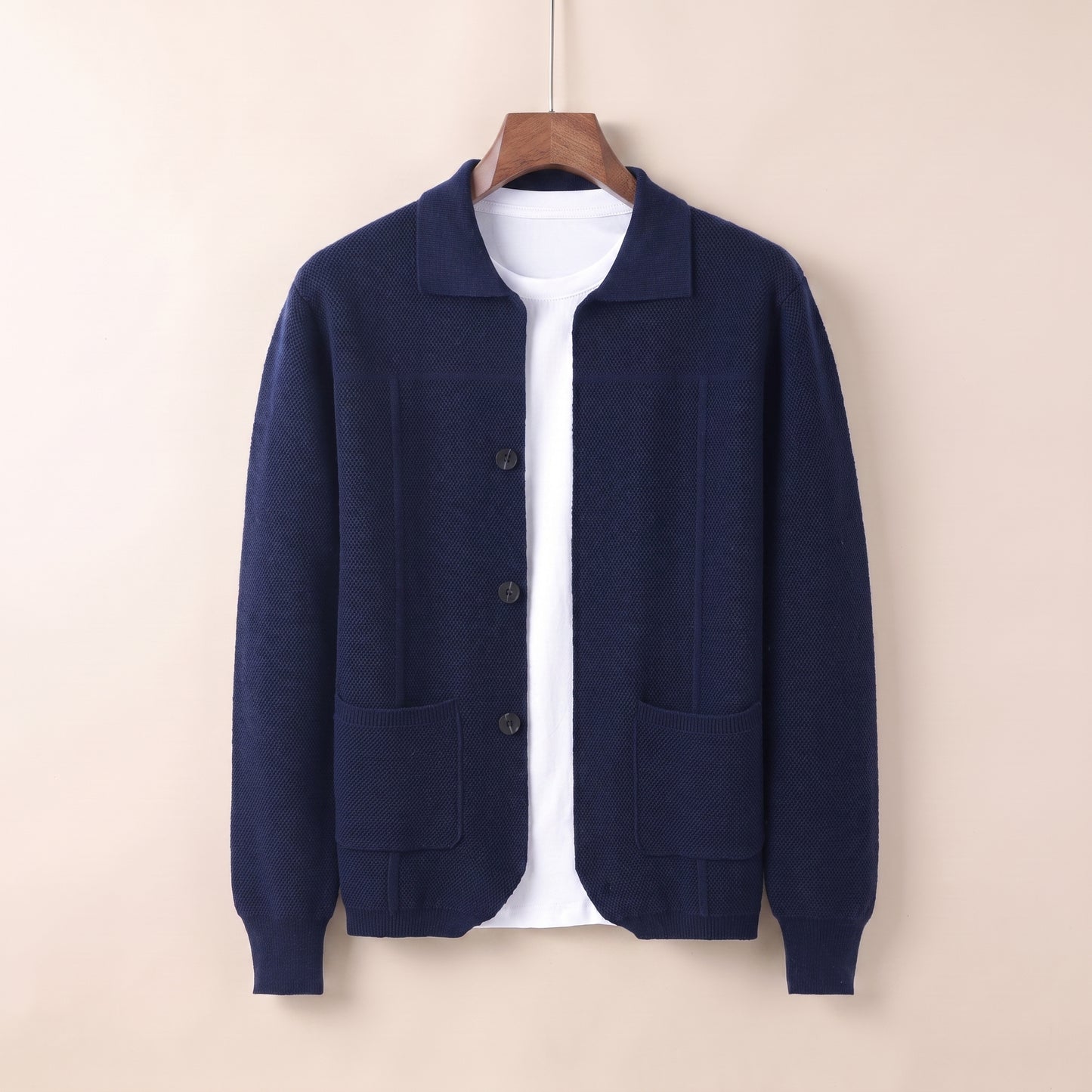 MERINO WOOL CARDIGAN