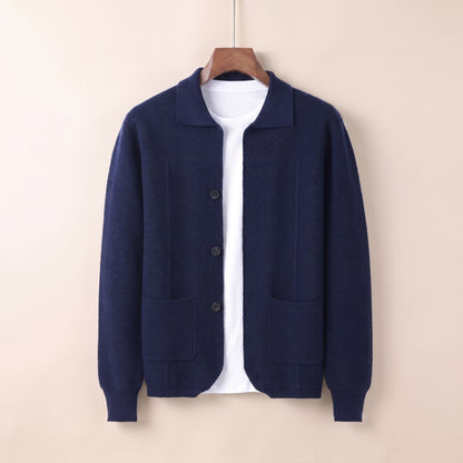 MERINO WOOL CARDIGAN