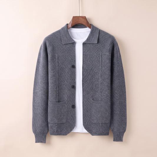MERINO WOOL CARDIGAN