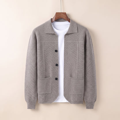 MERINO WOOL CARDIGAN