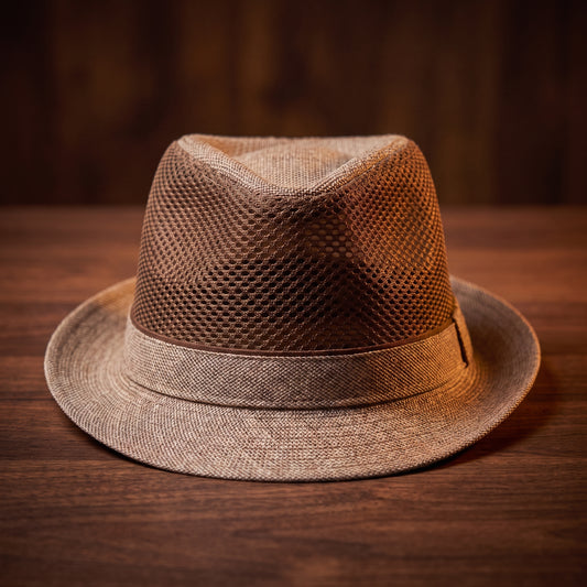 MESH BREATHABLE FEDORA