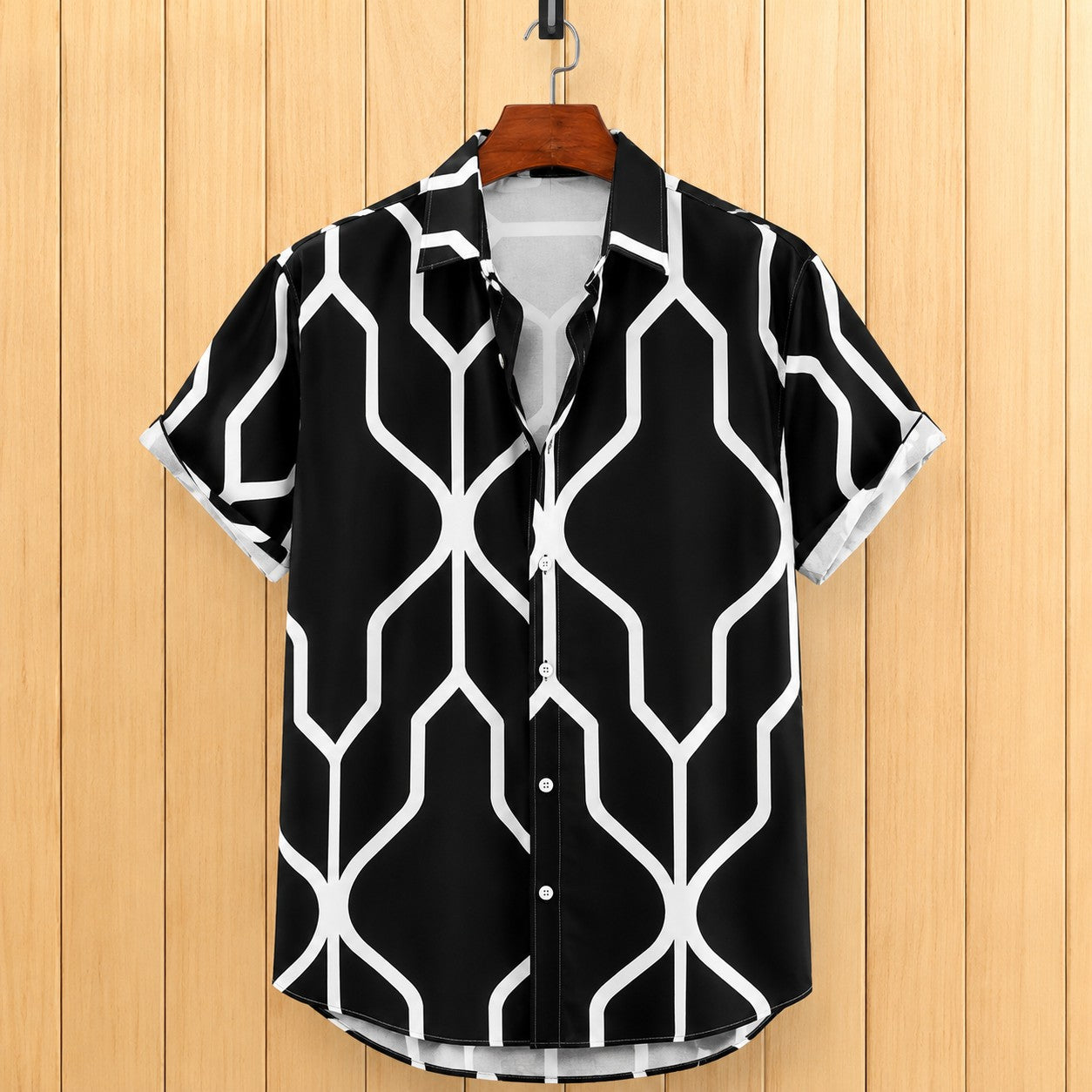 MONOCHROME BLOOM SHIRT