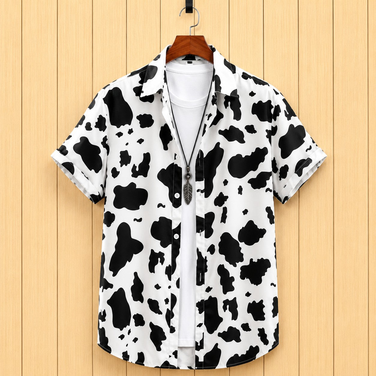 MONOCHROME BLOOM SHIRT