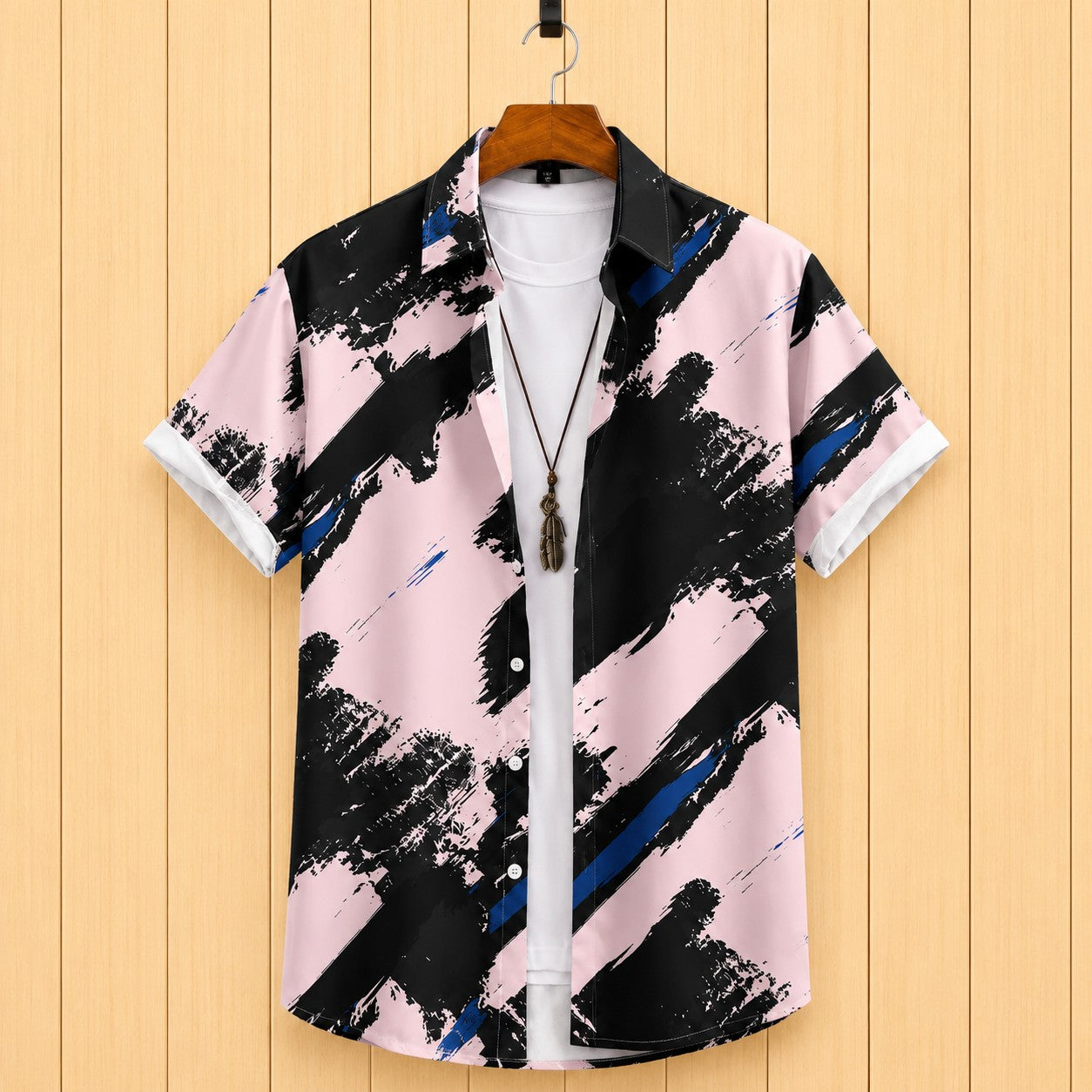 MONOCHROME BLOOM SHIRT