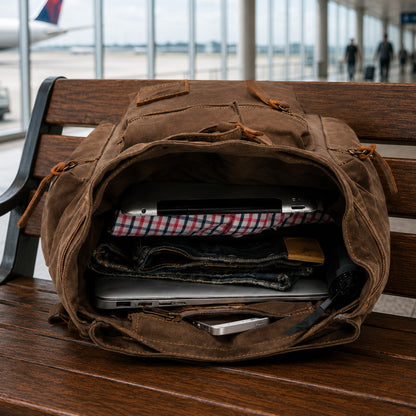 MULTI POCKET TRAVEL BACKPACK