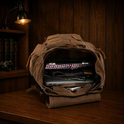 MULTI POCKET TRAVEL BACKPACK